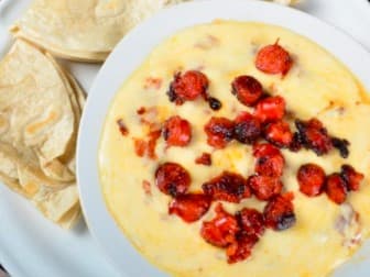 Queso Fundido con Chistorra