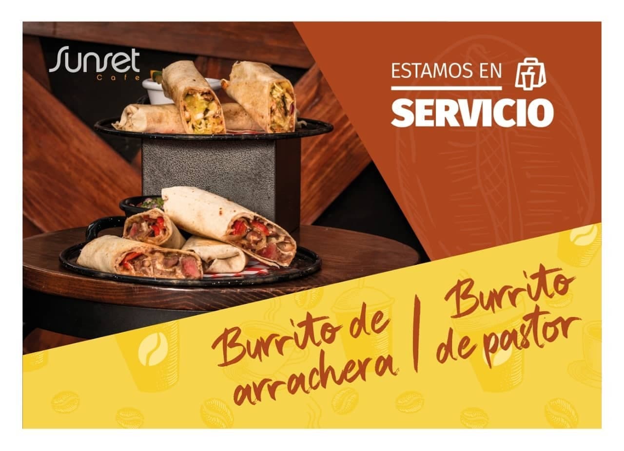 Burrito de Pastor con Queso
