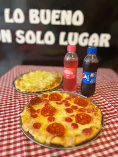 Combo-Pareja 2 Pizzas personales + Bebidas