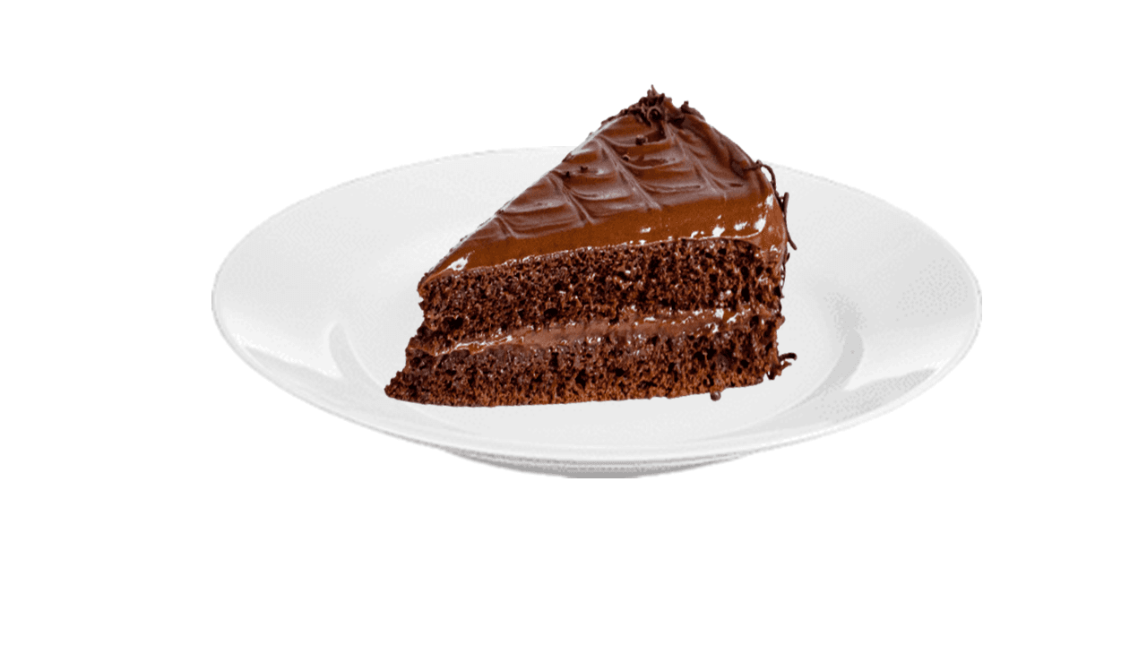 Porción de Torta de Chocolate