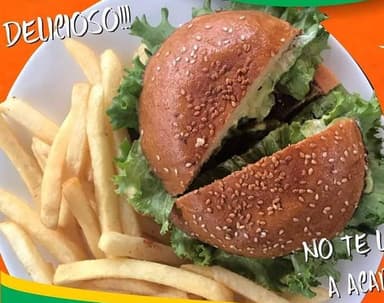 Hamburguesa Integral Medallón de Pollo