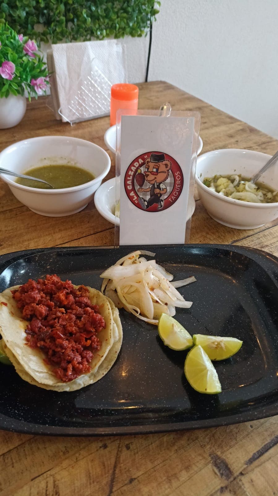 Taco de Chorizo
