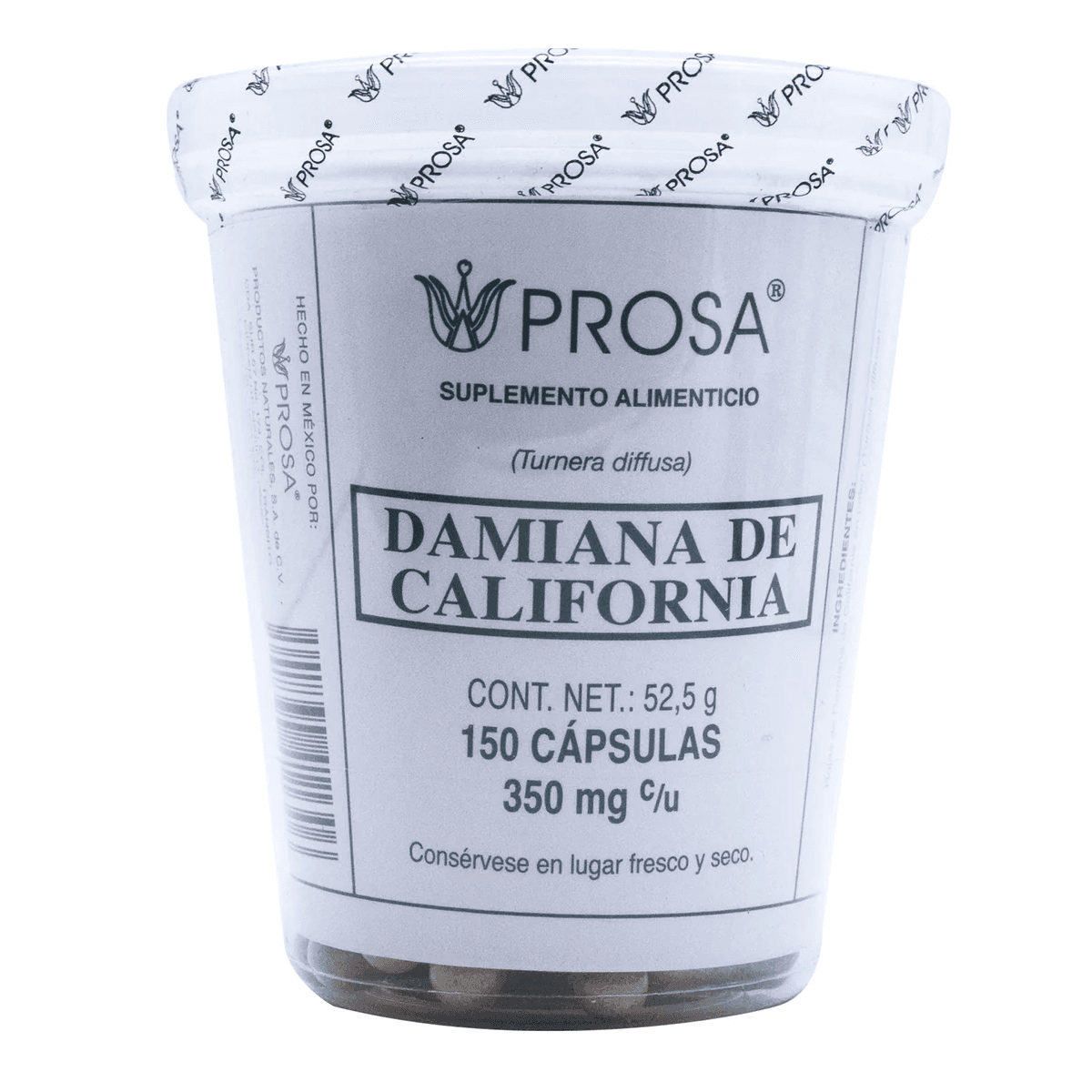 DAMIANA DE CALIFORNIA 150 CAP