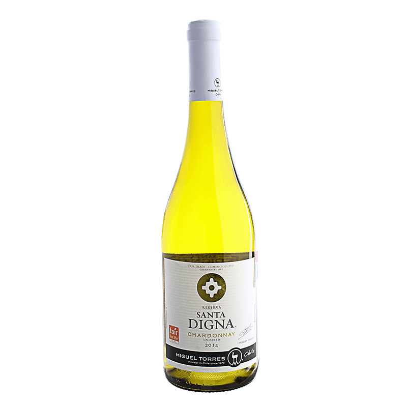 Vino Blanco Santa Digna Torres Chardonnay .750