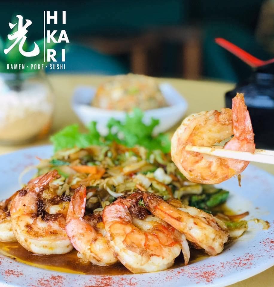 Teppanyaki con (Pollo ó Lomito ó Salmon ó Camarón)