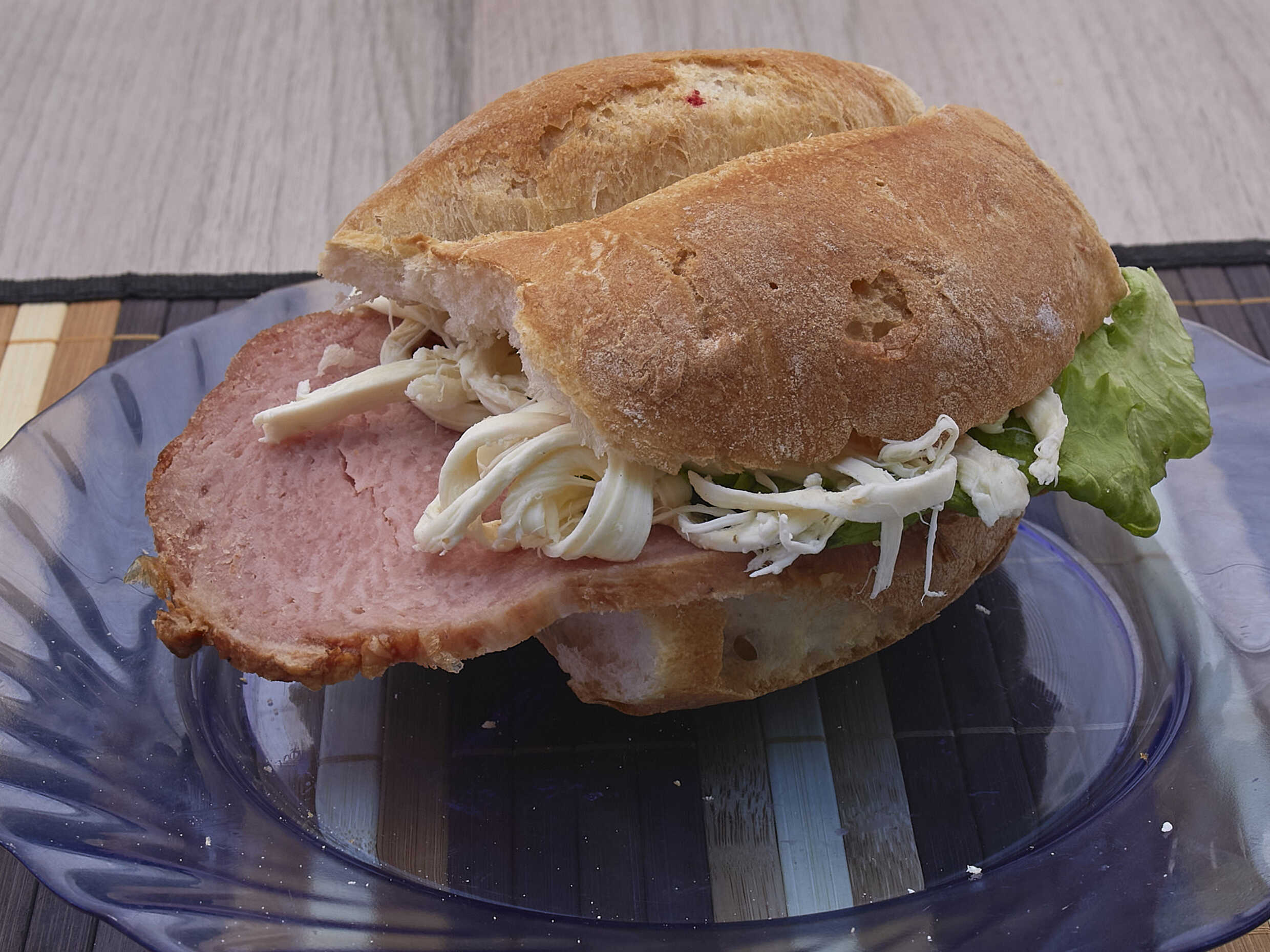 TORTA DE CHULETA Y JAMON