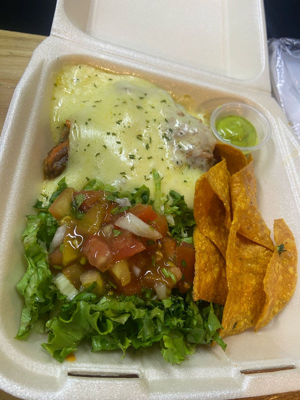 Arepa con Queso