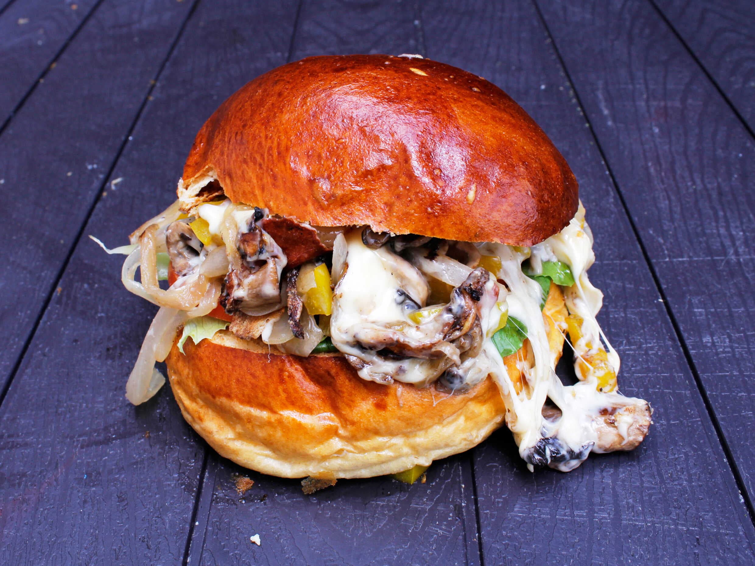 HAMBURGUESA VEGETARIANA