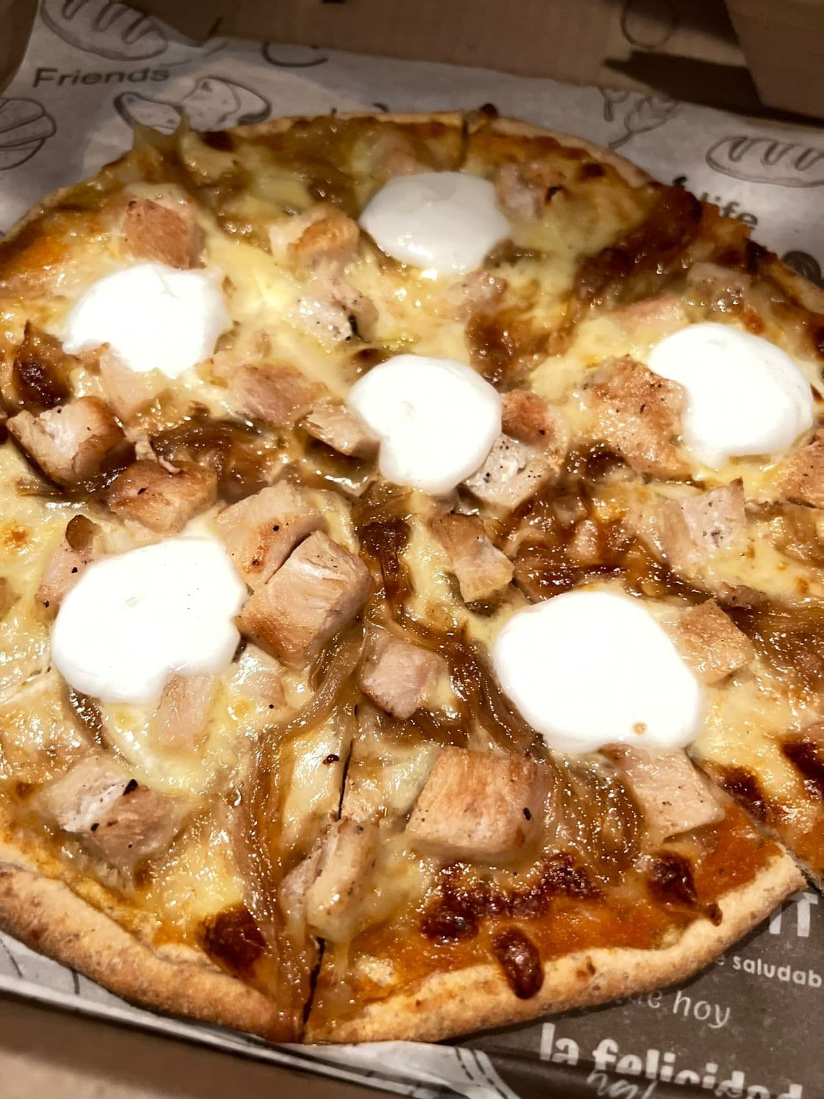 Pizza Sweet Chicken