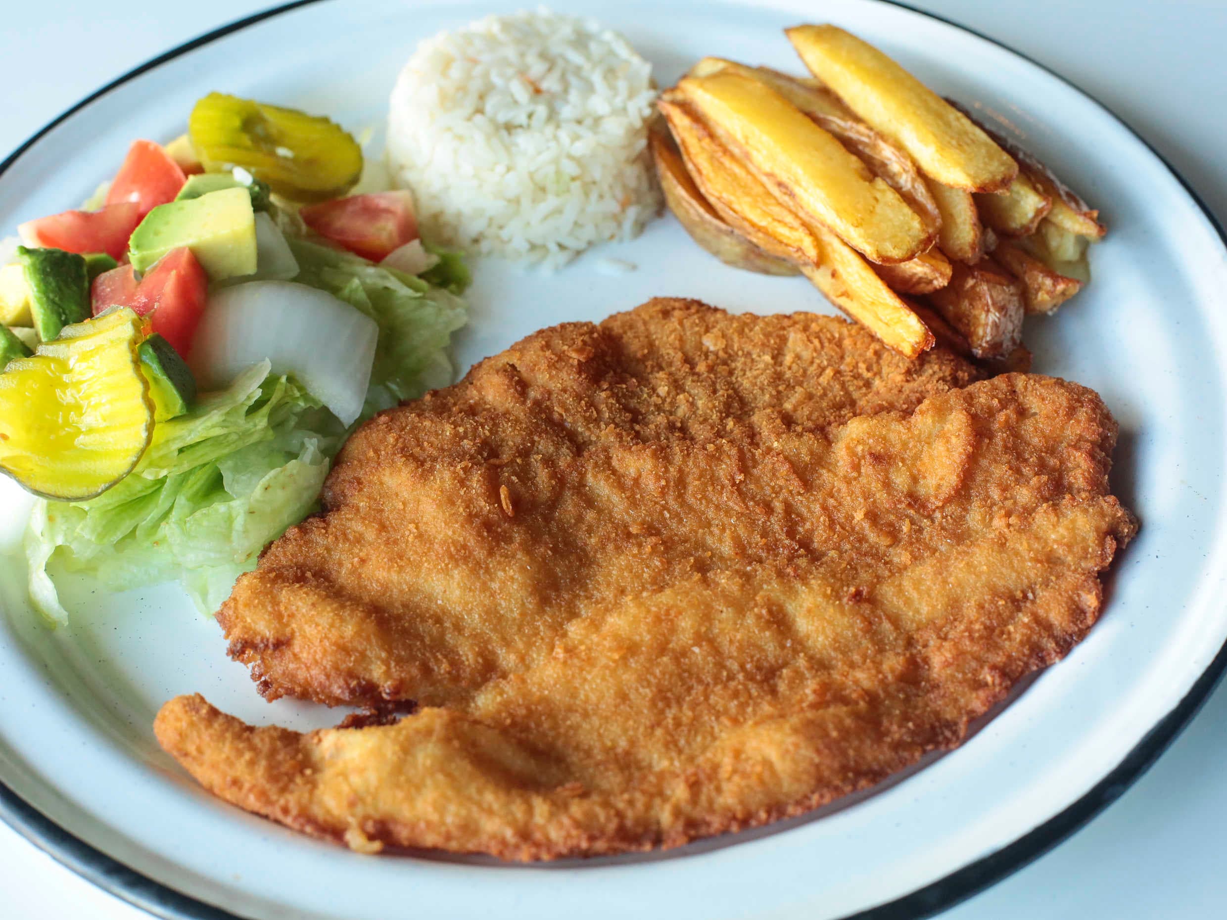 3 Filetes Empanizados