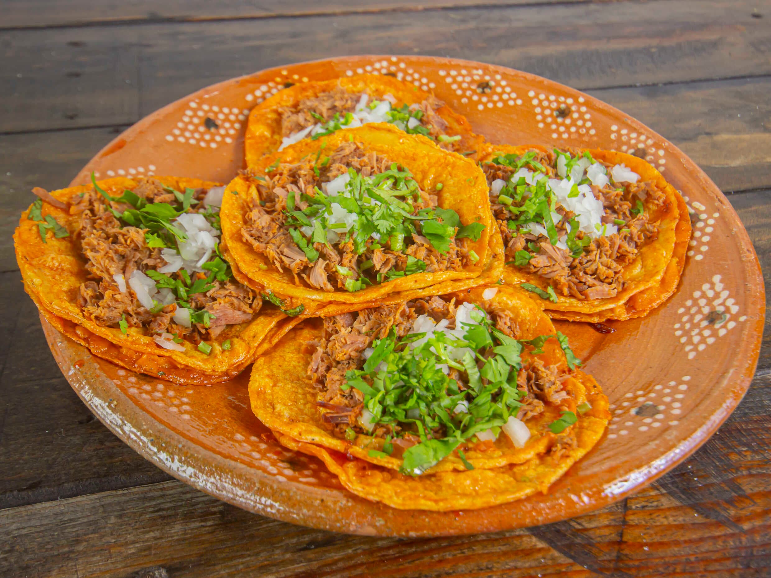 Combo-Tacos De Birria