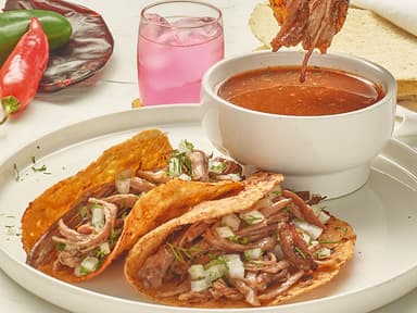 Combo Tacos de Birria