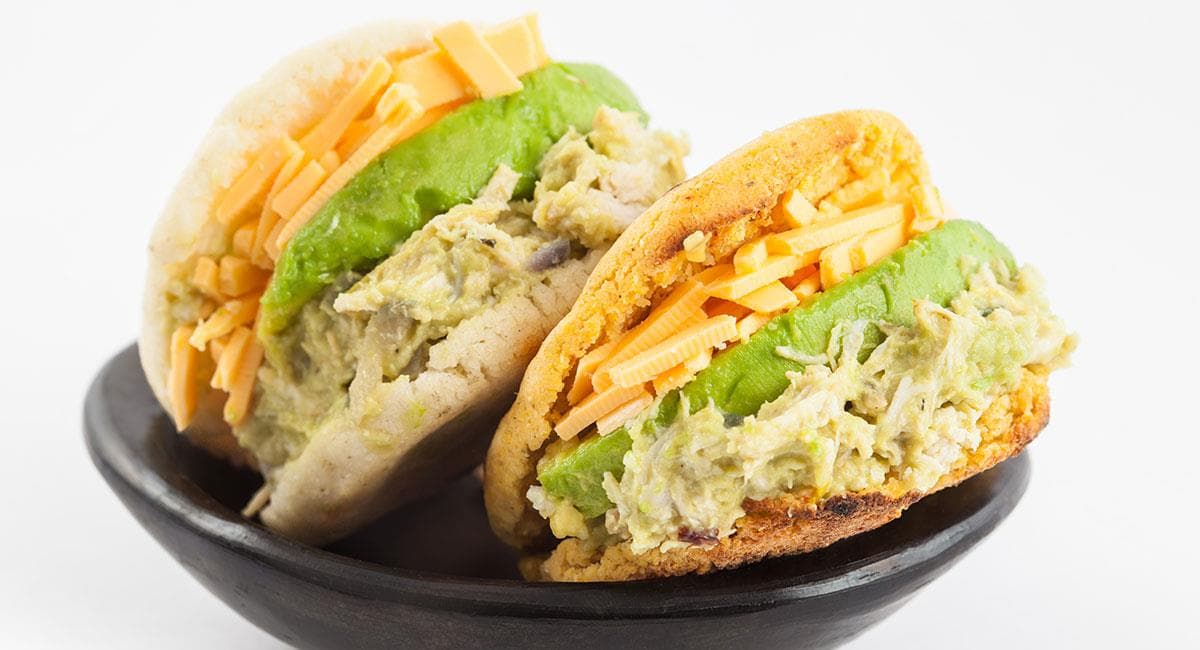 Arepa de pollo