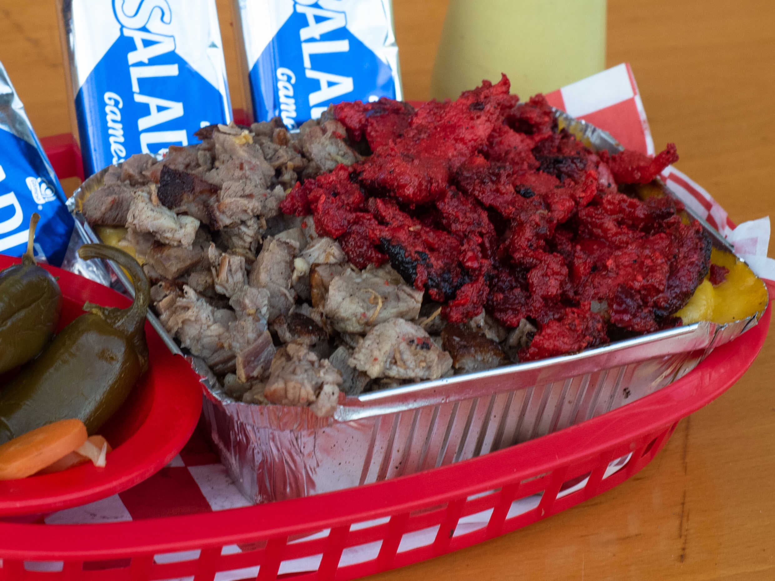 Papa Asada Mixta