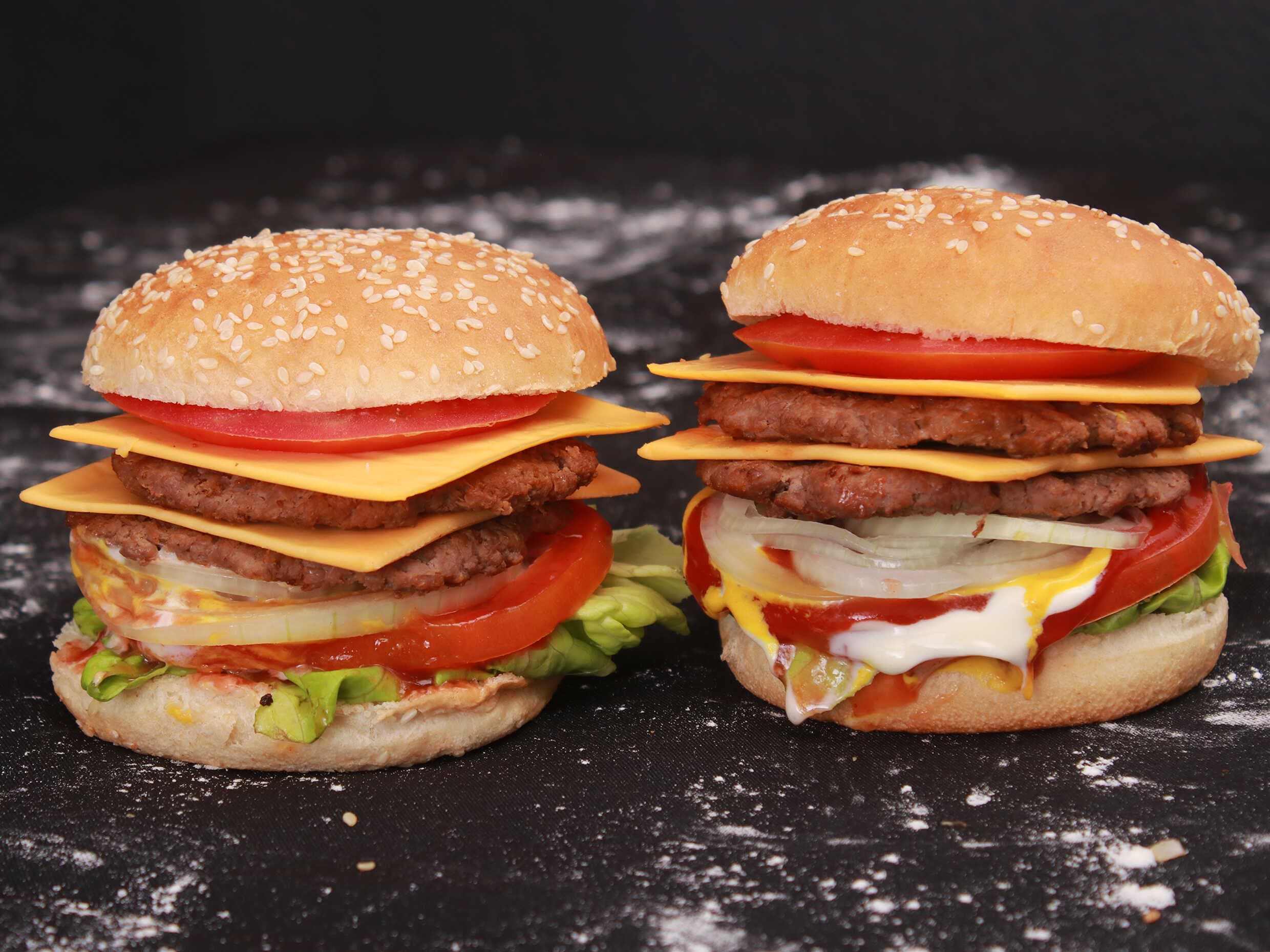 2 Hamburguesas Dobles