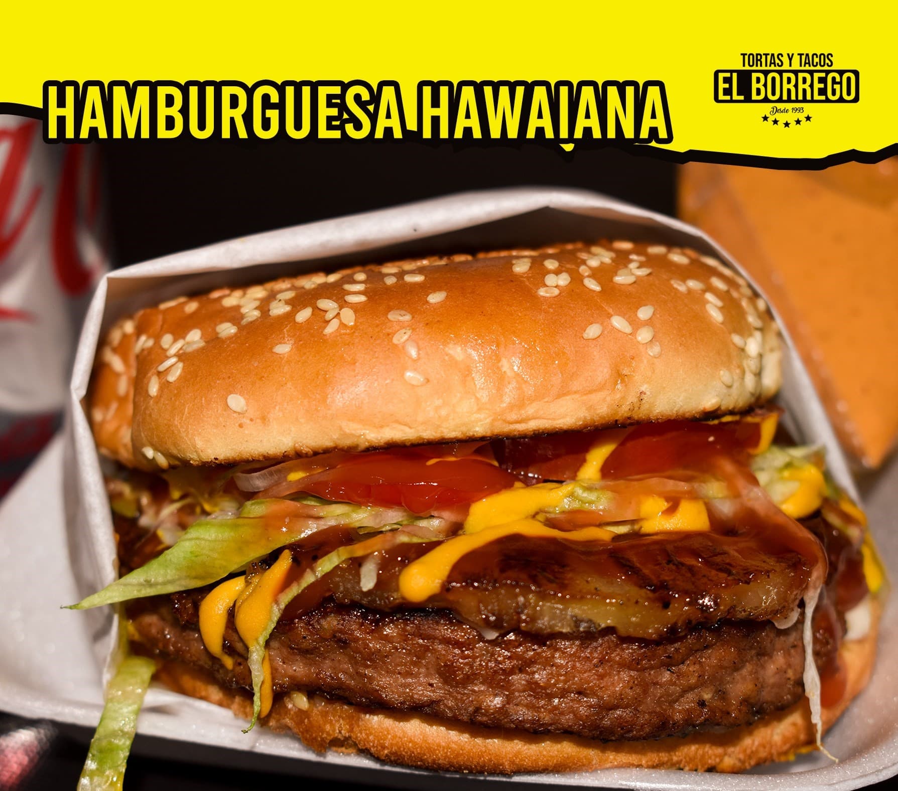Hamburguesa Hawaiana