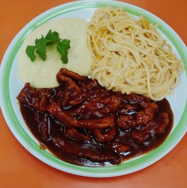 Fajita de Pollo en BBQ