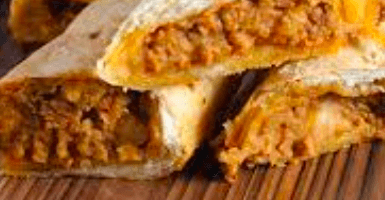 Burrito de Chicharrón Prensado