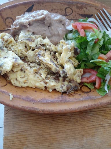 Huevos con machacado