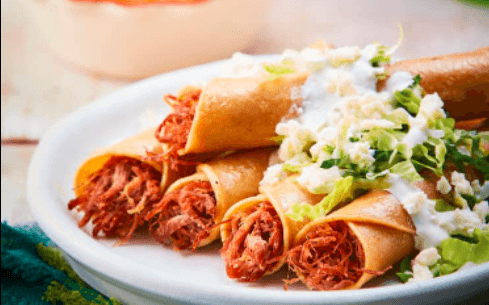 Orden de flautas de Pollo (5pzas.)
