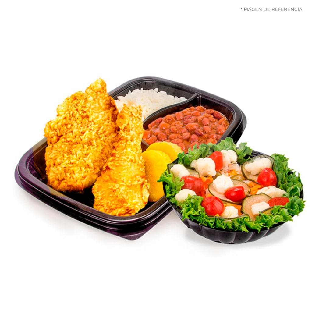 Bandeja Frijol con 2 Presas
