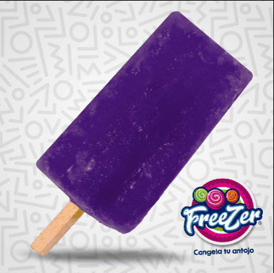 Paleta de Agua Sabor Uva