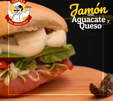 Jamón con Aguacate