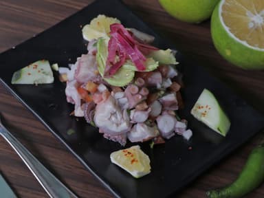 Tostada de Pulpo