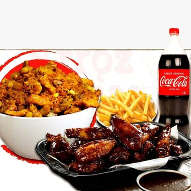 Mega Combo Familiar (Incluye bebida 1.5 LT)