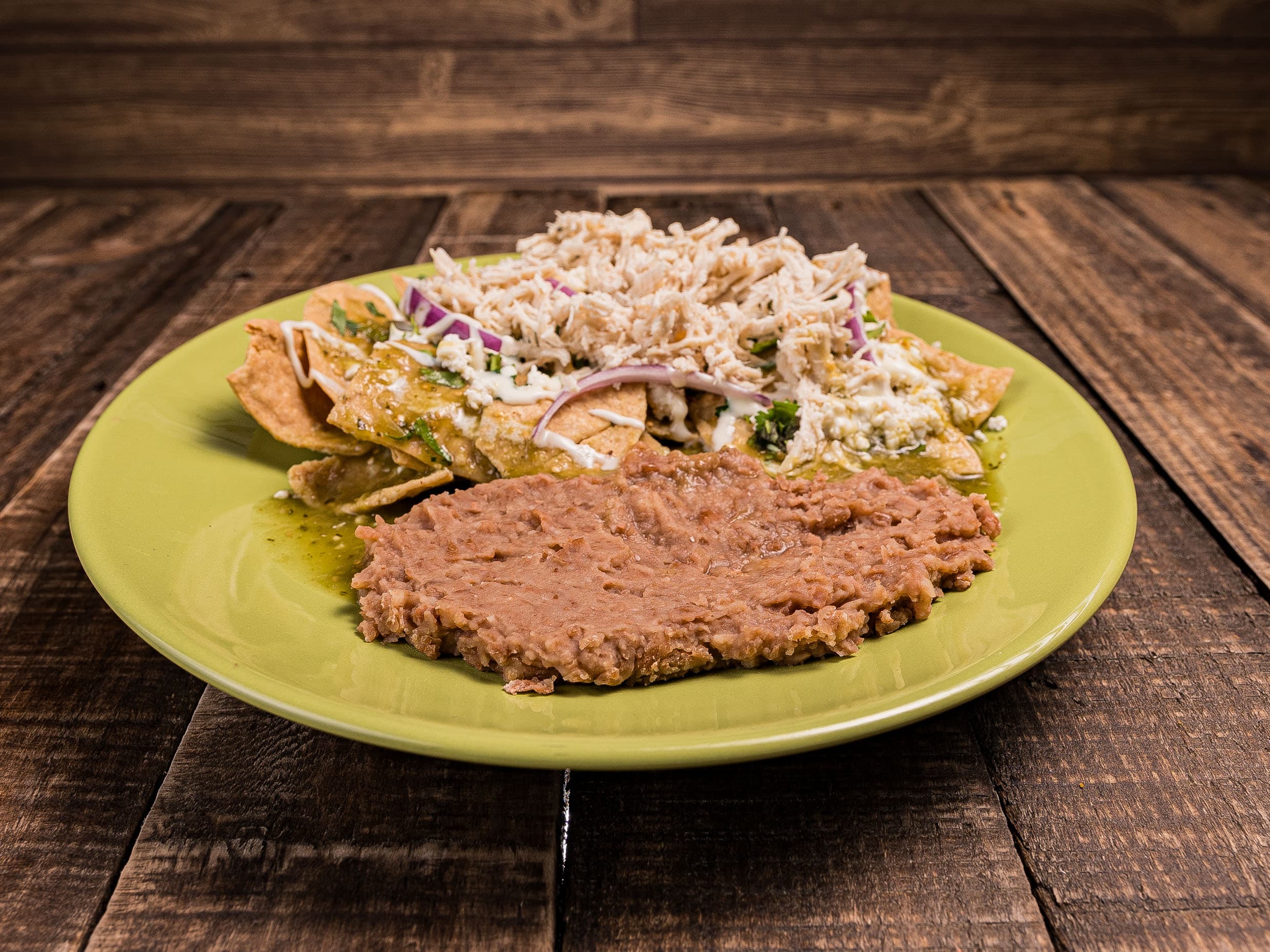 Chilaquiles verdes *