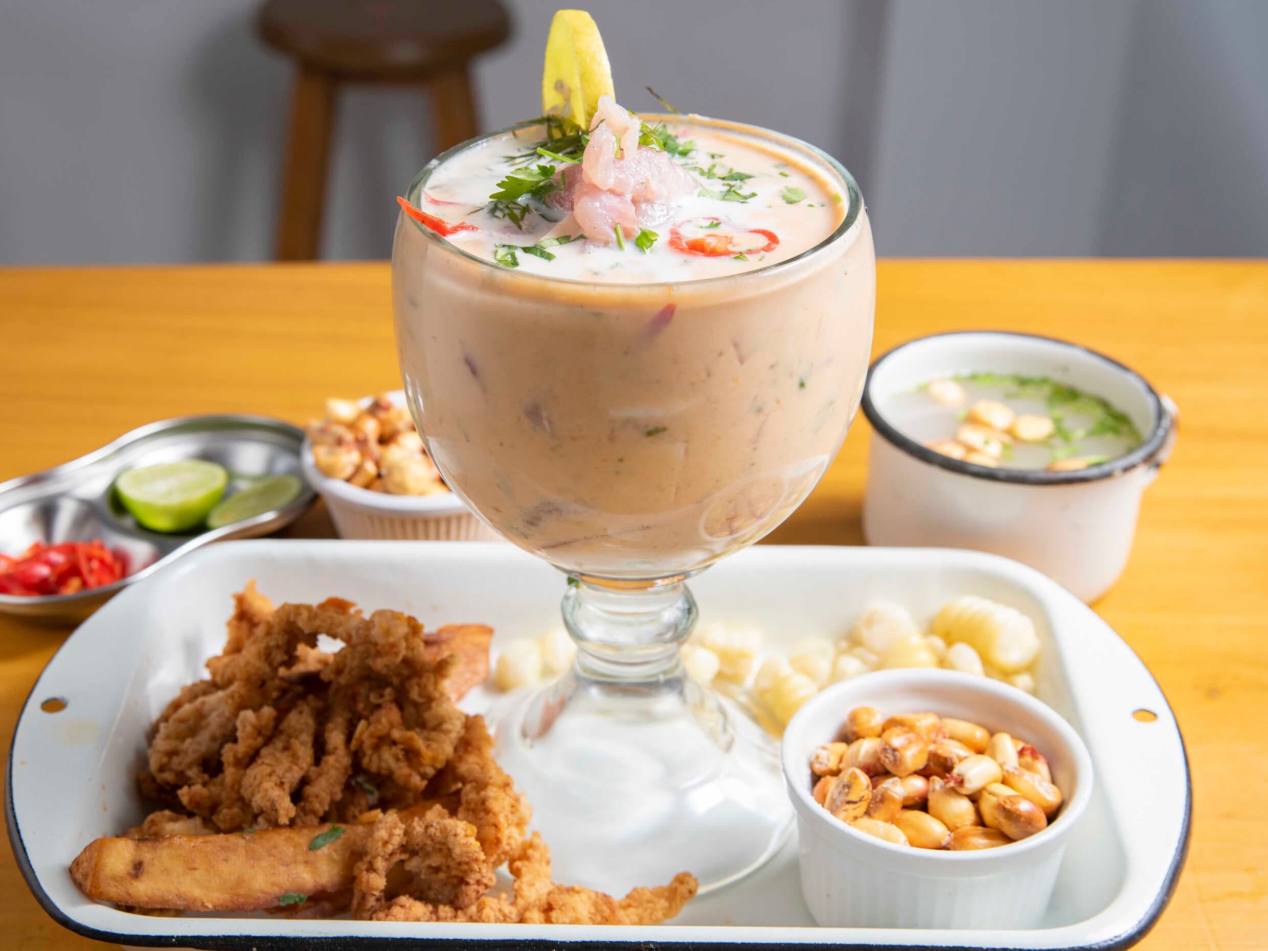 LECHE TIGRE XL + CHICHARRON + CHILCANITO