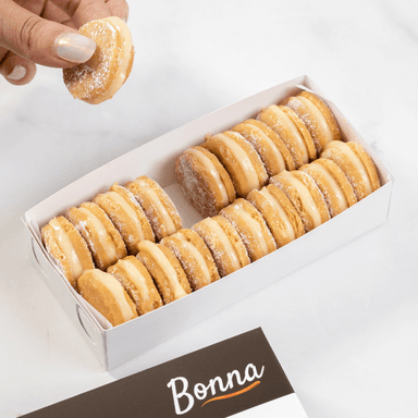 Alfajores Pequeños de Crema Pastelera