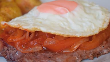 Bistec a Caballo