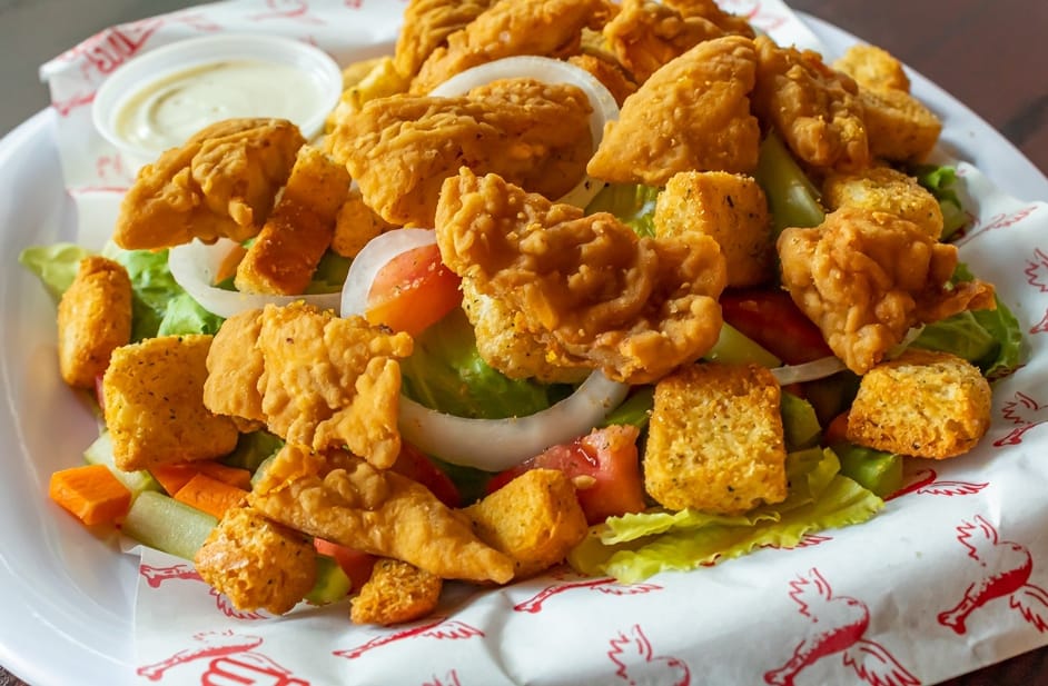 Ensalada de pollo