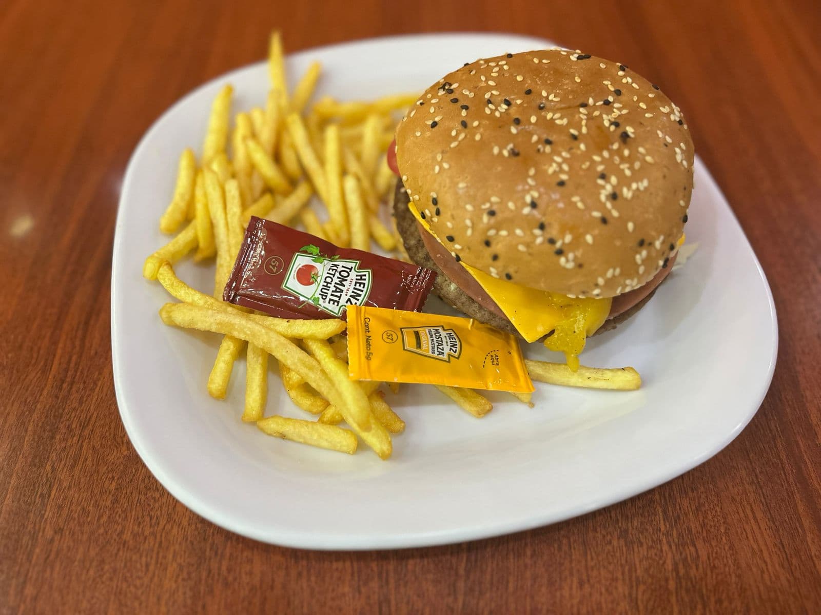 Hamburguesa Durazno