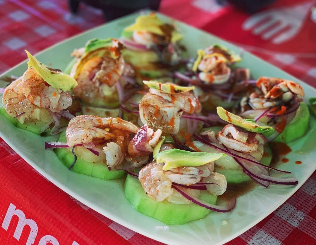 Aguachile de Callo y Camarón