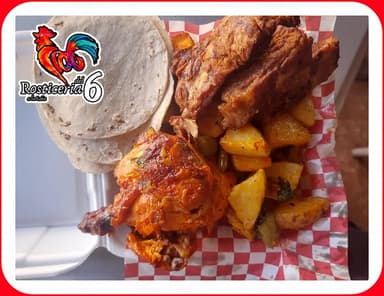 Platillo Individual ( Dos Piezas de Pollo )
