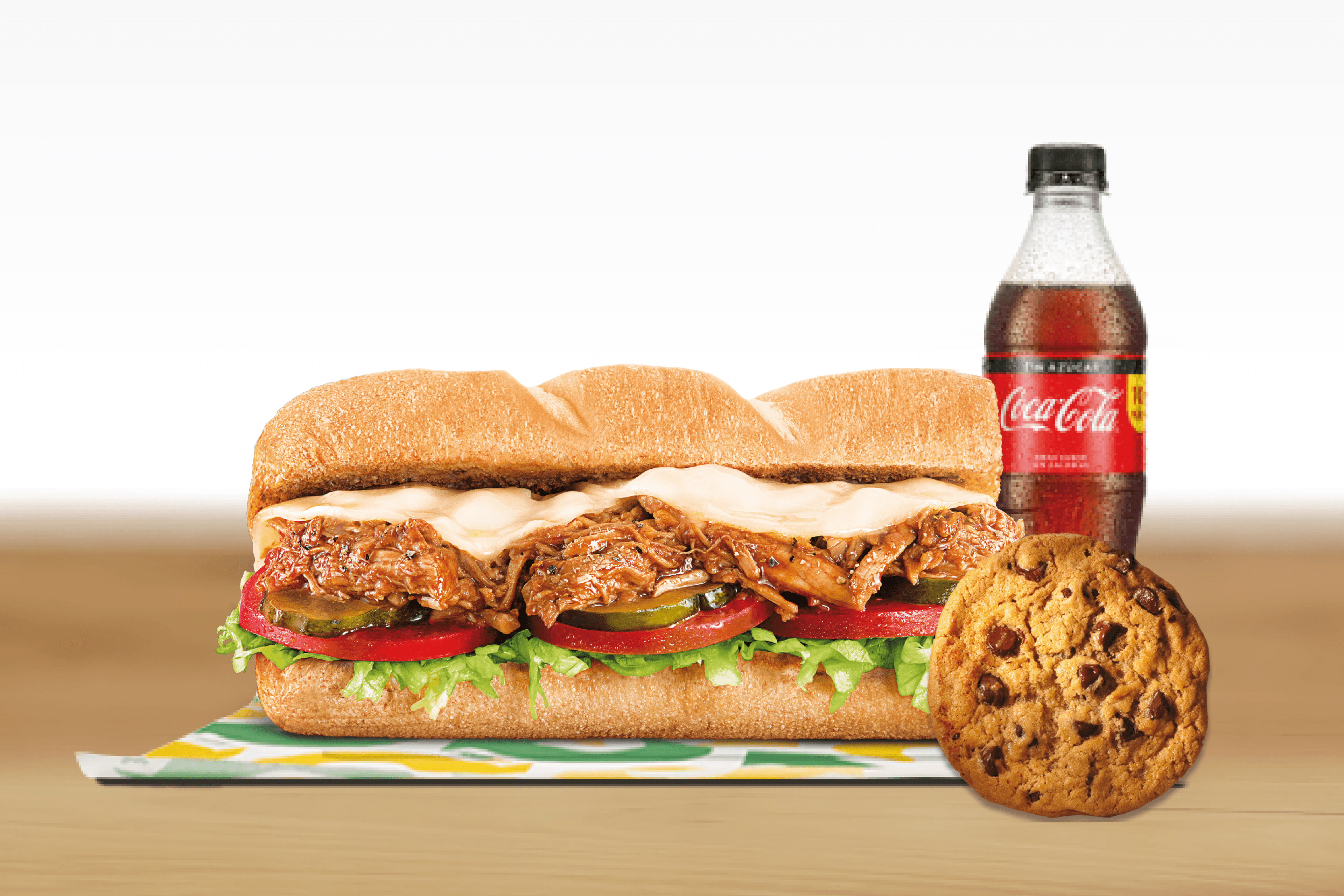 Combo Sub Lechón BBQ