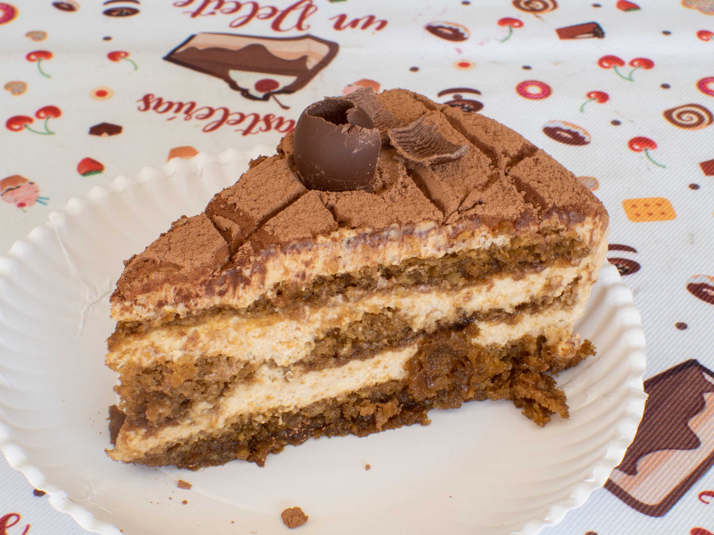Rebanada de Pastel Tiramisu