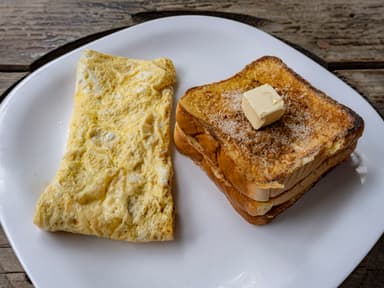 Pan Francés de La Casa con Huevo