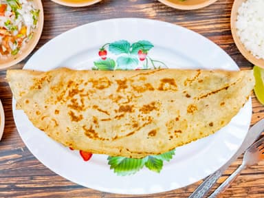 Quesadilla de  deshebrada combinada