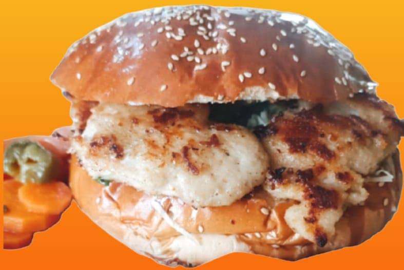 Torta Milanesa de Pollo Pan Margarita con Ajonjoli