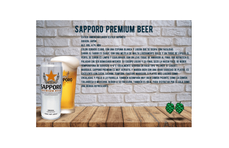 Sapporo Premium Beer