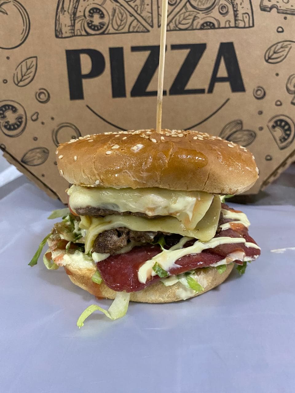 Hamburguesa Doble Torta