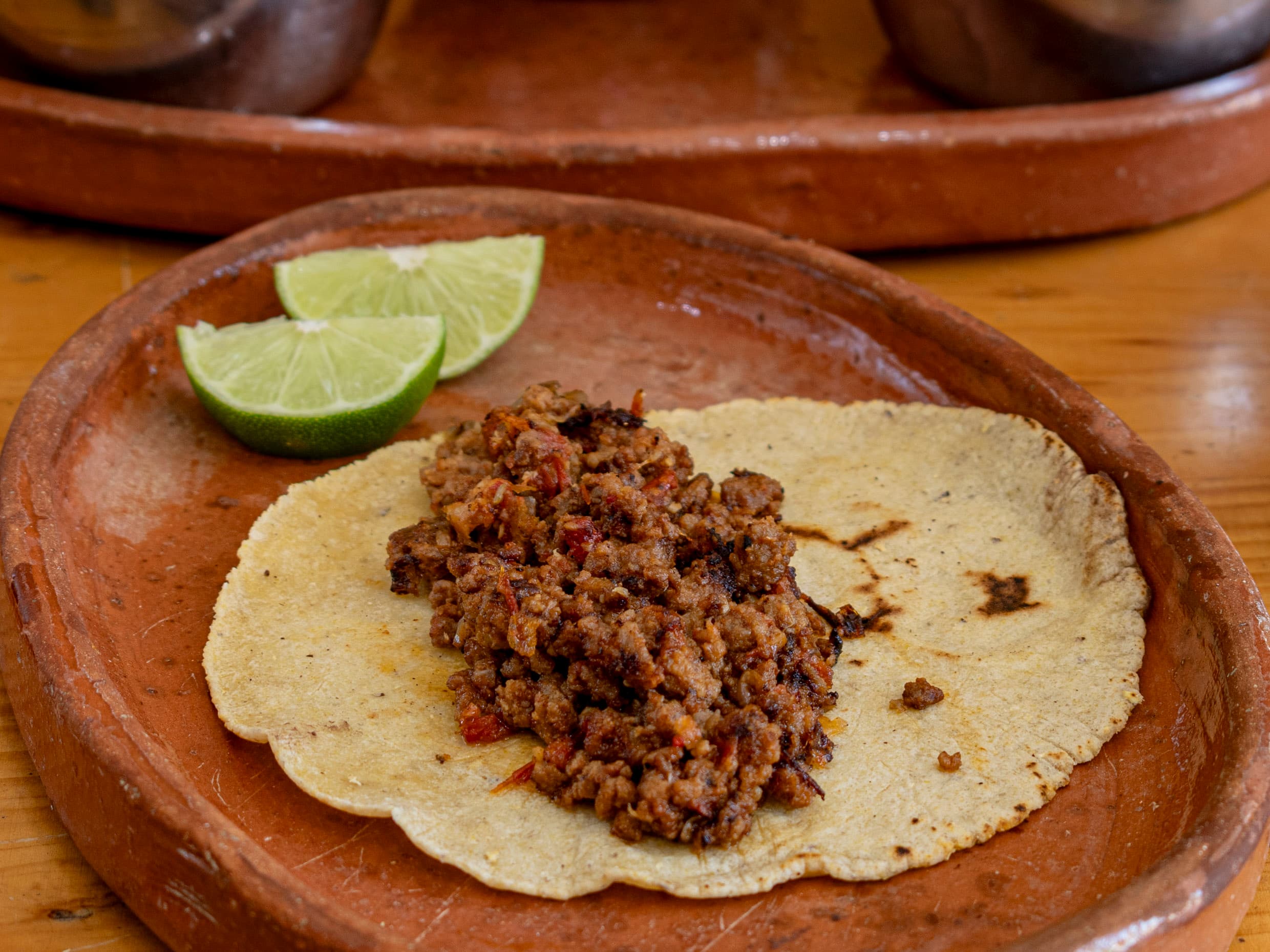 Taco de Carne Molida
