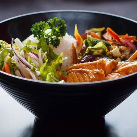 Teppan de Salmón