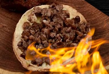Taco de Asada Maíz Dorado