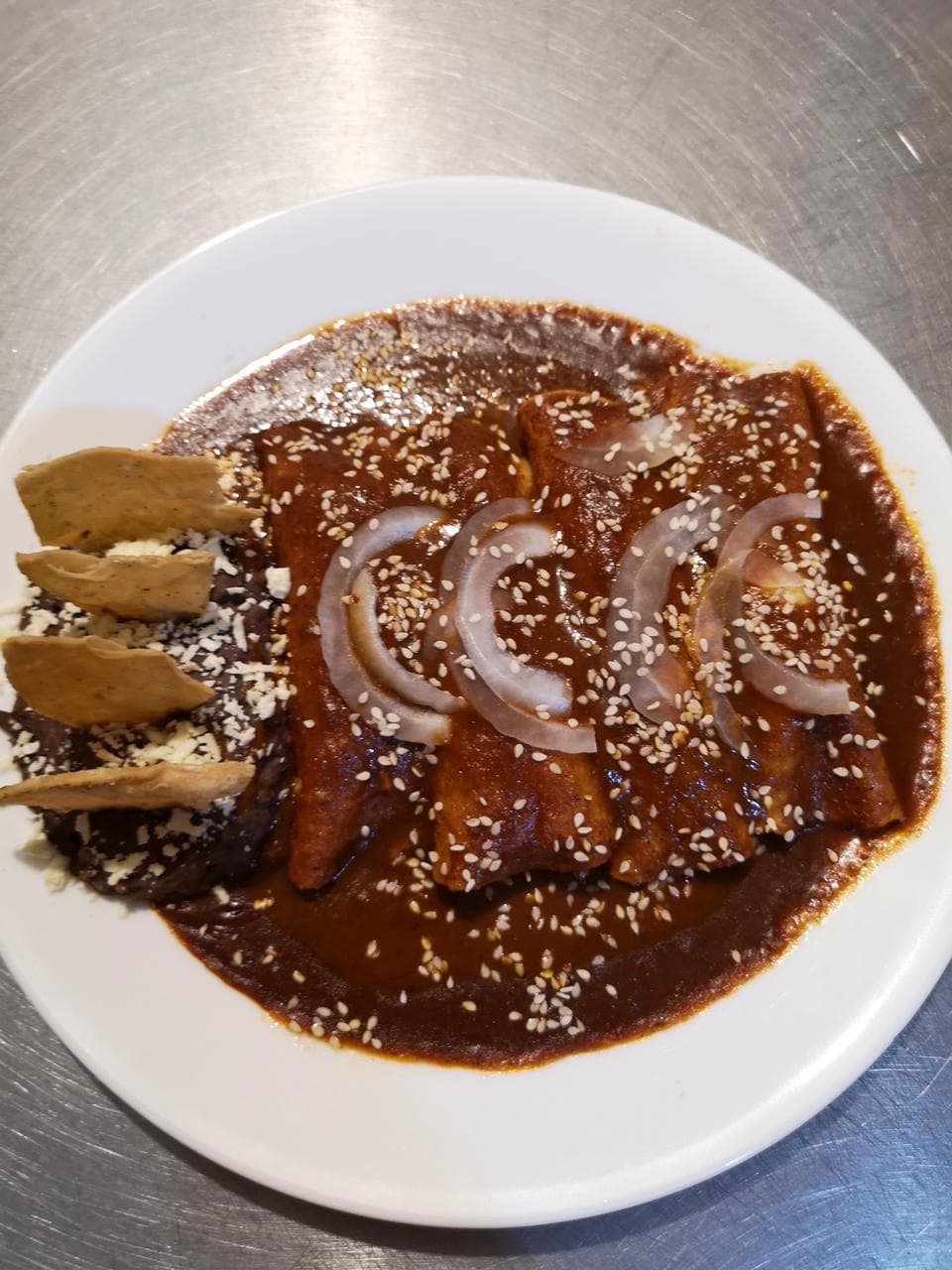 Enchiladas de Mole