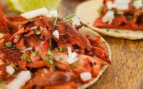 Tostadita de Carne al Pastor