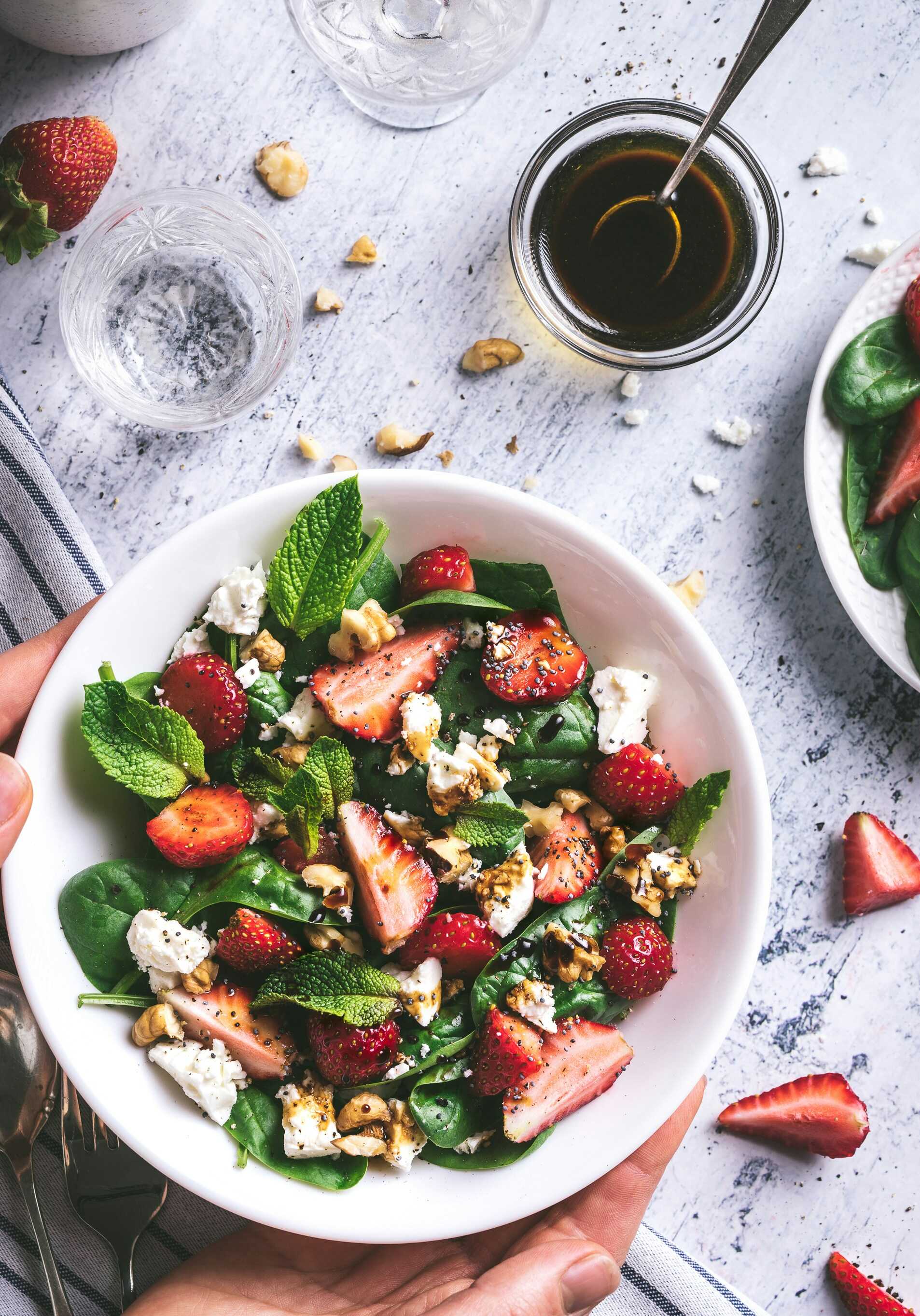 Ensalada con Queso Panela